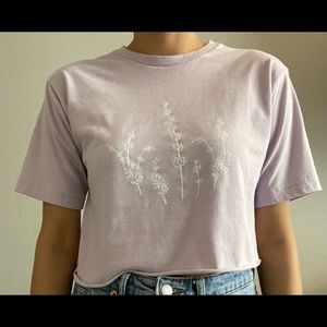 Cropped Graphic T-shirt